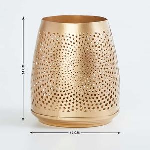 Best Quality Metal Lantern <b>Table</b> Top Centerpiece <b>Christmas</b> <b>Decoration</b> Gold Finishing Eco-Friendly Handmade Modern Design - Product Image 3