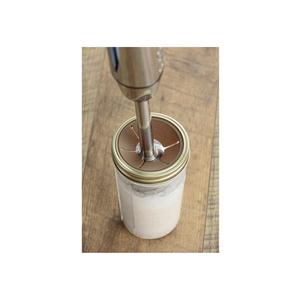 Kit de fabrication de lait végétal Kilner (2 pièces) – Bocaux en verre avec couvercle en acier inoxydable, bec verseur en silicone anti-éclaboussures, filtre et piston inclus - Product Image 4