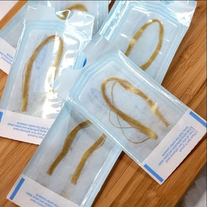 <span class=keywords><strong>MONO</strong></span> 29 50 Hilo de elevación de proteína de colágeno para tallado facial Revitalizador de piel antiarrugas Línea de proteína dorada - Product Image 4