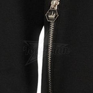 Sweat à capuche pour homme avec logo personnalisé strass 100% coton Zipper Design Streetwear décontracté pour l'hiver-Direct usine vente en gros OEM/ODM - Product Image 6