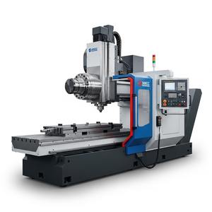 Machine d'alésage horizontale CNC 3 axes haute précision pour le fraisage, le perçage et l'alésage de grandes pièces métalliques, atelier industriel lourd - Product Image 2