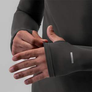 Camiseta Premium Sport Quarter Zip para hombre: jersey que absorbe la humedad y de secado rápido para gimnasio, correr y hacer ejercicio - Product Image 4