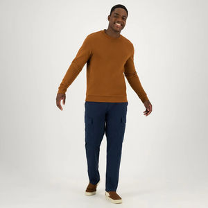 Confortable hommes décontracté coton col rond sweats hommes vêtements coton conception Logo personnalisé sweats à manches longues - Product Image 3