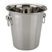 Seau à glace en aluminium de qualité supérieure, écologique, pour une utilisation en soirée, avec logo personnalisé, pour les bars, les hôtels, les restaurants