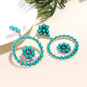 เครื่องประดับที่ดี925เงินสเตอร์ลิงสำหรับผู้หญิงต่างหูแบบห้อยอะริโซนาเจ้าหญิงอยหลับเครื่องประดับสุดหรู - Product Image 3