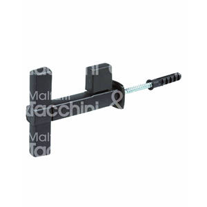 ARRÊT D'OBTURATEUR art. 638 / LI en plastique noir - Product Image 1