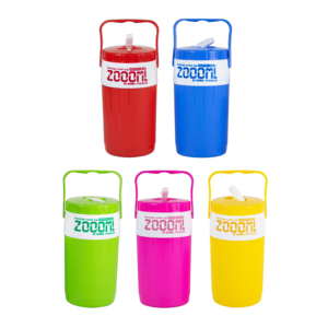 Bouteille isotherme en plastique avec poignée pivotante et bec verseur escamotable pour l'école, le bureau, la maison, la cuisine, les pique-niques en famille - Product Image 6
