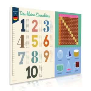 Tapis de bureau pour enfants avec les petites tables de nombres pour l'apprentissage des mathématiques - Product Image 4