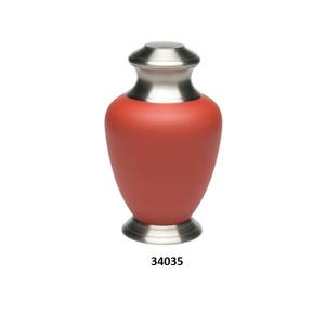 Vente chaude Argent Étain Arcadia Laiton Crémation Urne Adulte Pour Cendres Humaines Décoratif Grande Urne Funéraire Avec Sac De Velours Gratuit - Product Image 1