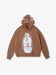 Sudaderas con capucha con logotipo personalizado, ropa de calle, jersey de gran tamaño, sudaderas Unisex para hombres y mujeres, impresión personalizada al por mayor - Product Image 2