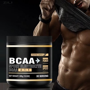 OEM <span class=keywords><strong>BCAA</strong></span> Poeder 4:1:1 Hoog Leucinegehalte 8g <span class=keywords><strong>BCAA</strong></span>'s per portie |   Spiergroei en uithoudingsvermogen |   Suikervrij |   30 porties |   GMP Private Label - Product Image 3