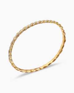 Bracelet tennis en or jaune 14 carats, diamants ronds de laboratoire, clarté DEF VVS VS, bijoux pour femmes, 18 grammes, fournisseur OEM, directement de l'usine - Product Image 2