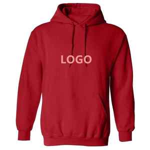 OEM de haute qualité épaissir 380g broderie lourde pull-over unisexe sweats fournisseur polaire à capuche pour hommes conception personnalisée - Product Image 1