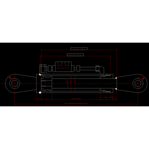 Cylindre hydraulique articulé 50 CM 75x40x196 Catégorie de produit - Product Image 1