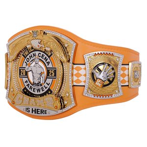 Ceinture de champion personnalisée John Cena Farewell Spinner Champion Ship Belt 2025 - Product Image 2