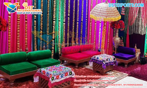 Asiento nupcial de estilo único para ceremonia de brazalete, asiento de Metal redondo para boda al aire libre para Photobooth, asiento nupcial de Metal de forma ovalada, EE. UU. - Product Image 5