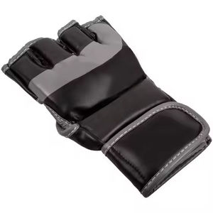 Guantes MMA de medio Dedo de alta calidad Nuevo diseño con logotipo personalizado Material de cuero Servicio OEM - Product Image 5
