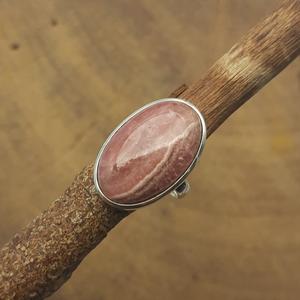 Elegant Handmade 925 <b>Solid</b> <b>Silver</b> Premium Quality Engagement Wedding Ring with Natural Rhodochrosite Diamond Stone for Parties - Product Image 6