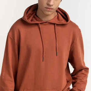 Nueva Llegada Sudadera con Capucha para Hombre, Mezcla de Algodón Básica para Uso Casual al Aire Libre, Producto de Alta Demanda, Diseño Sólido con Forro - Product Image 6