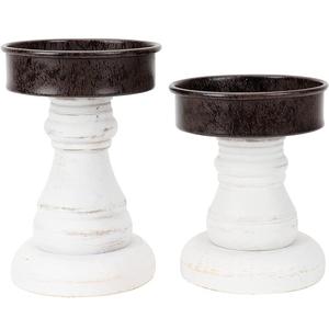 Bougeoir décoratif en métal de luxe moderne élégamment conçu pour les événements formels mariage église automne vacances et décoration intérieure - Product Image 6