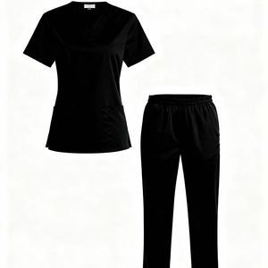 Conjuntos de Uniformes Médicos de Nuevo Diseño 2025, Uniformes de Hospital Limpios, Ropa de Enfermería de Algodón y Poliéster, Conjuntos de Uniformes Médicos para Mujer - Product Image 1