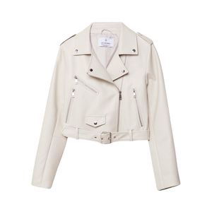 Veste en cuir véritable pour femme de haute qualité, design classique, nouvelle conception, respirante, tricotée en nylon blanc, imperméable, coupe-vent, hiver, OEM - Product Image 6