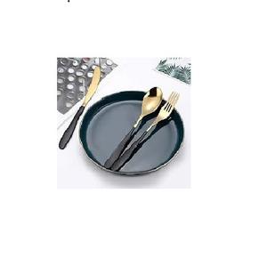 Vente en gros de conception tendance ensemble de couverts en métal écologique vaisselle décorative couverts du fabricant en vrac - Product Image 3