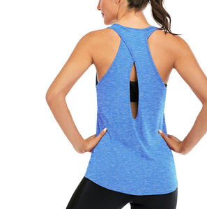 Débardeur d'été pour femmes grande taille décontracté court vêtements de sport courts pour les Sports de plein air séchage rapide respirant sans couture solide - Product Image 4