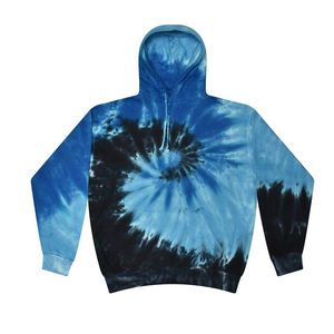 Custom Plus Size 5XL Men's Hoodie 100% Cotton Tops <b>Tie</b> Dye Printed Long Sleeve Pullover Loose Drawstring Hood Front Winter - Product Image 3