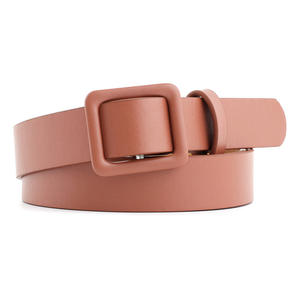 Ceinture en cuir personnalisée pour femmes, accessoires classiques pour femmes, meilleur prix de gros, nouvelle conception de mode, ceintures en PU pour femmes - Product Image 1