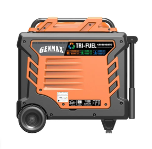 เครื่องกำเนิดไฟฟ้าอินเวอร์เตอร์แท้รุ่น GM10500iETC ใช้ได้สามเชื้อเพลิง 8500W/10500W 50 แอมป์ สตาร์ทด้วยรีโมท ใหม่ มีรอยขีดข่วนและรอยบุบเล็กน้อย - Product Image 4
