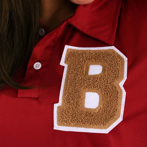 Uniformes de pom-pom girl pour femmes de fabrication pakistanaise avec chemise à manches courtes en chenille avec jupe multicolore - Product Image 5