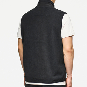 Gilet sans manches en polaire douce pour garçons, veste de couleur unie, Sherpa, polaire chaude, gilet d'extérieur - Product Image 2