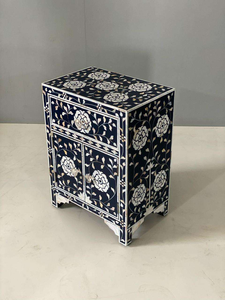 โต๊ะข้างอเนกประสงค์ทำจากไม้จริงอเนกประสงค์แบบอินเดียสำหรับบ้านบ้านไร่โรงแรมโรงเรียนห้องนั่งเล่นห้องน้ำ - Product Image 5