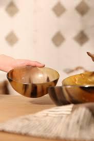 Bol en corne de Viking avec bouche inclinée, bol à salade de fruits, vaisselle, dessert aux légumes - Product Image 5