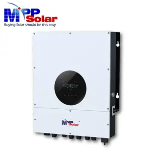 LVX6048WP 6000w 48v 120v 240v MPP太阳能逆变器MPPT太阳能充电器120A最大光伏输入600 VDC混合太阳能逆变器