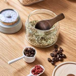 Petites cuillères en bois, 10 pièces, 3 pouces, pour crème glacée, sel, miel, café, thé, sucre, confiture, moutarde - Product Image 6