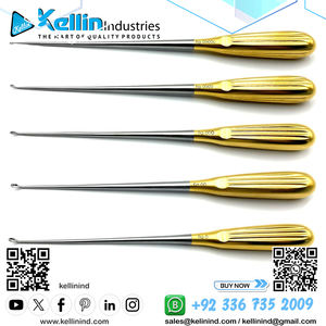 Juego de Curetas de Hueso de Epstein Curvas de 26 mm, Manuales, Fig 000000, Juego de 5 Piezas, Clase I, Certificación CE ISO 9001:2015 ISO 13485:2016, Uso General - Product Image 6