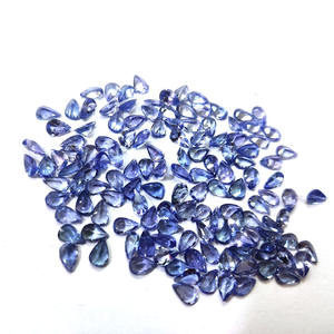 Haute qualité 5x3mm poire coupe Tanzanite pierre précieuse couleur bleue naturelle 0.20 Cts meilleure pierre moyenne en vrac fournisseur de qualité en gros - Product Image 6