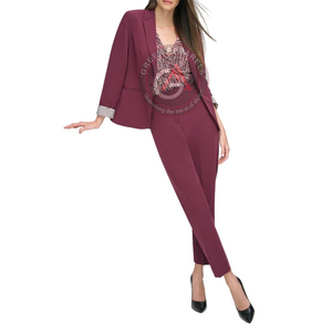 Wholesale High Quality <b>Button</b> blazer Customized Business Women's <b>Suit</b> Made in Pakistan 2023 New Fashion Oversized Blazer - Product Image 3