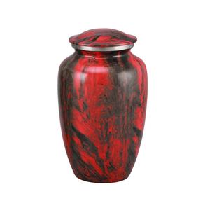 Urnes de crémation pour adultes en aluminium de haute qualité avec des fournitures funéraires en métal fini autocollant pour les cendres humaines - Product Image 4