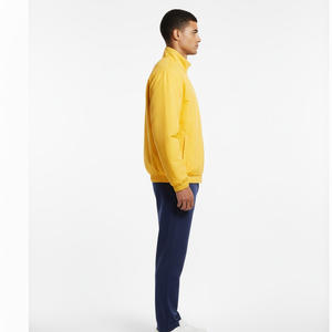 Chaqueta cortavientos de invierno para hombre, impermeable, para exteriores, con cuello levantado, ropa de calle, logotipo frontal, OEM, proveedor mayorista personalizable - Product Image 3