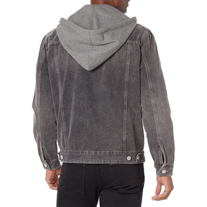 แจ็คเก็ตยีนส์ผู้ชายสำหรับฤดูหนาว คุณภาพสูง ระบายอากาศได้ดี แห้งเร็ว เป็นมิตรกับสิ่งแวดล้อม สวมใส่สบาย ผลิตจากผ้าฝ้าย 100% สีสันปรับแต่งได้ มีกระเป๋าข้าง - Product Image 2