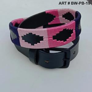 Cinturón de Cuero Personalizable para Equitación, Cinturón Deportivo de Cuero de Primera Calidad con Hebilla de Pin y Bordado, Accesorios para Montar a Caballo - Product Image 2