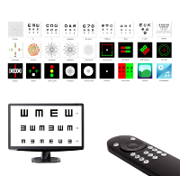 Tableau d'acuité visuelle numérique Elite pour optométristes, de la marque China Optics Instruments