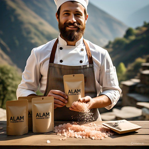 Aprobado por HACCP Sal rosa del Himalaya Granos finos y gruesos Embalaje personalizado Rico en vitaminas y minerales complejos para cocinar - Product Image 3