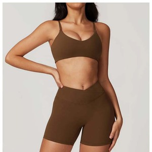 Conjunto activo de Yoga de maternidad de 2 piezas para mujer, ecológico y sostenible, sólido, ajustado, gimnasio, Fitness, entrenamiento, ropa deportiva para invierno - Product Image 4