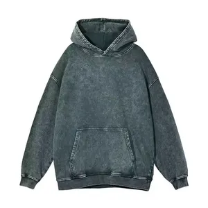 Sudadera con capucha de lavado ácido para hombre de nuevo estilo Sudadera con capucha de lavado ácido personalizada de la mejor calidad hecha en Pakistán Fabricación OEM