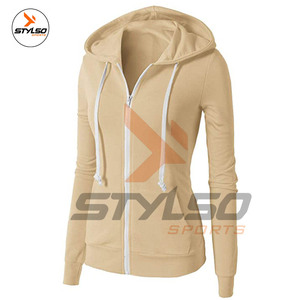 Stylso Designer Print Sweats à capuche à manches longues pour femmes 100% coton Saison d'automne et d'hiver-Prix de gros - Product Image 2
