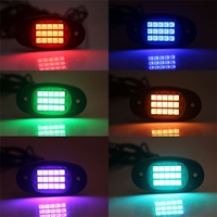 Luces Decorativas LED RGB para Camiones, Luces Ambientales y Inferiores, Luces Traseras de 12V, Impermeables IP67